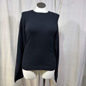 (NWT) Calvin Klein Black Sweater Cape